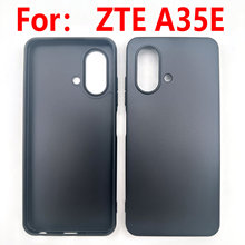 适用于ZTE Blade A35E 竖孔 手机壳 TPU内外全磨砂皮套素材壳现货
