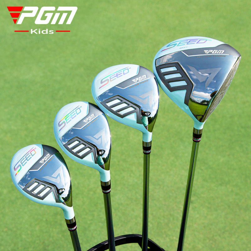 Bộ gậy golf thiếu niên PGM chứng nhận R&A USGA dành cho bé gái – hợp kim titan — 14 thanh carbon cao 168-175cm, 14 thanh carbon cao 160-168cm, 14 thanh carbon cao 152-160cm, 14 thanh carbon cao 145-152cm