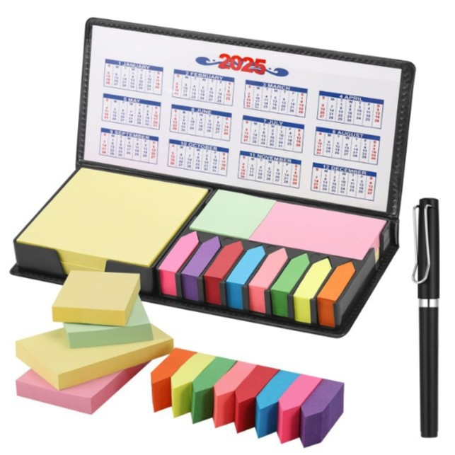 블랙 23*10.5*3cm (색상당 200매 + 펜)