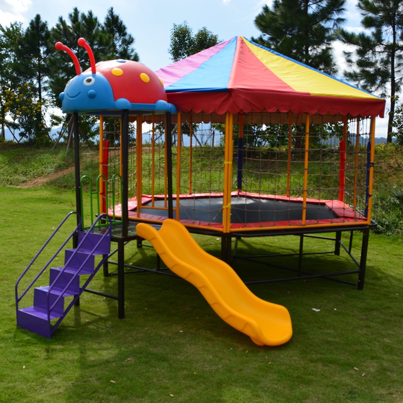 Kindergarten children trampoline outdoor large trampoline Square shopping mall multi-functional adult trampoline indoor home