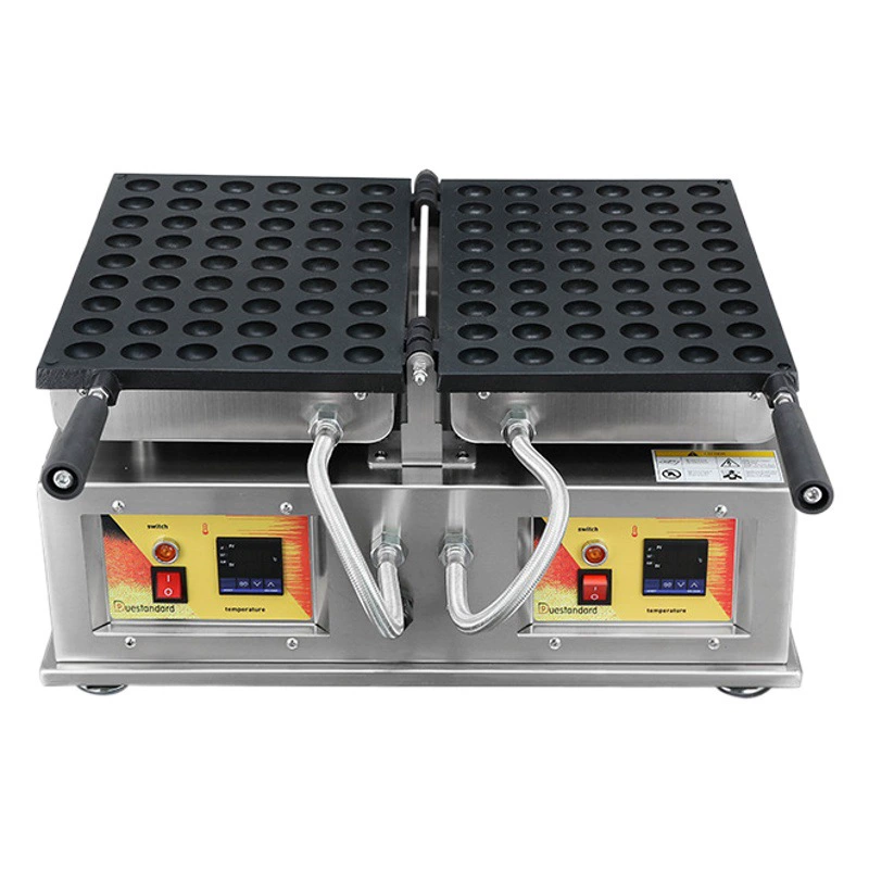 Коммерческая японская машина для приготовления яичных вафель с антипригарным покрытием, Гонконгская машина для яичных вафель, круглая маленькая машина для яичных вафель, машина для яичных вафель на 54 отверстия