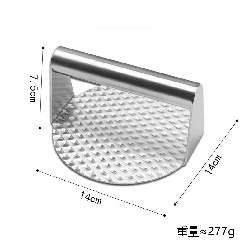스케일 패턴 원피스 버거 프레스