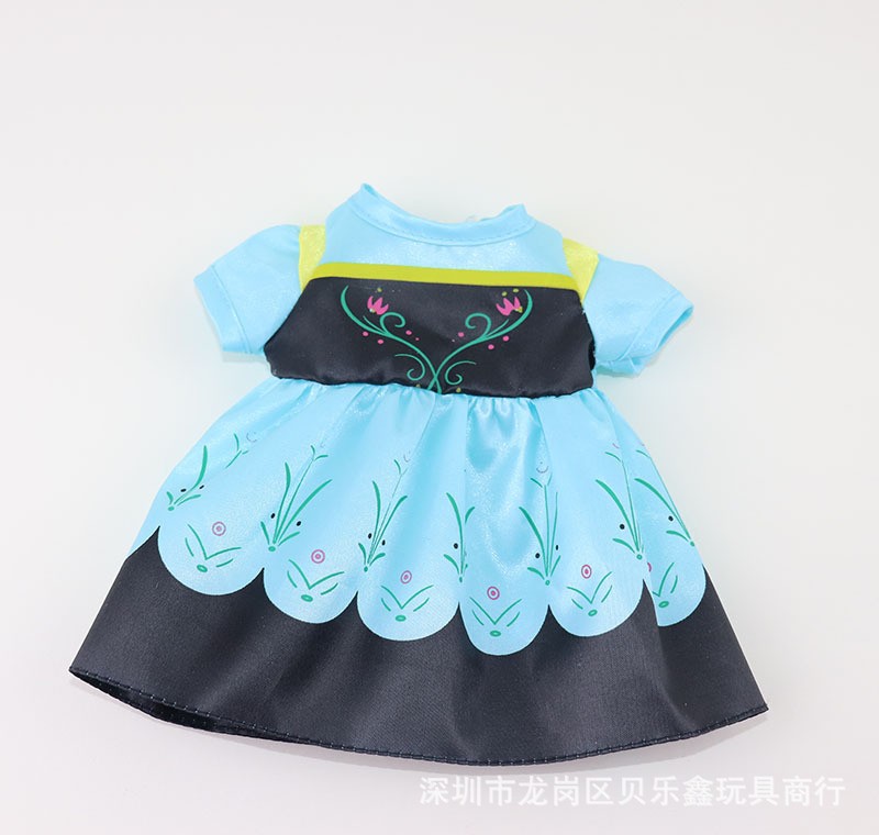 Milu muñeca pequeña Merlot princesa vestido Anna princesa vestido niña jugar casa juguete muñeca accesorios fábrica lote