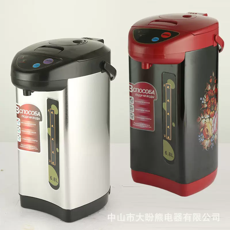 6.8LElectric Kettle大容量电热水壶欧规美规110V跨境保温烧水壶