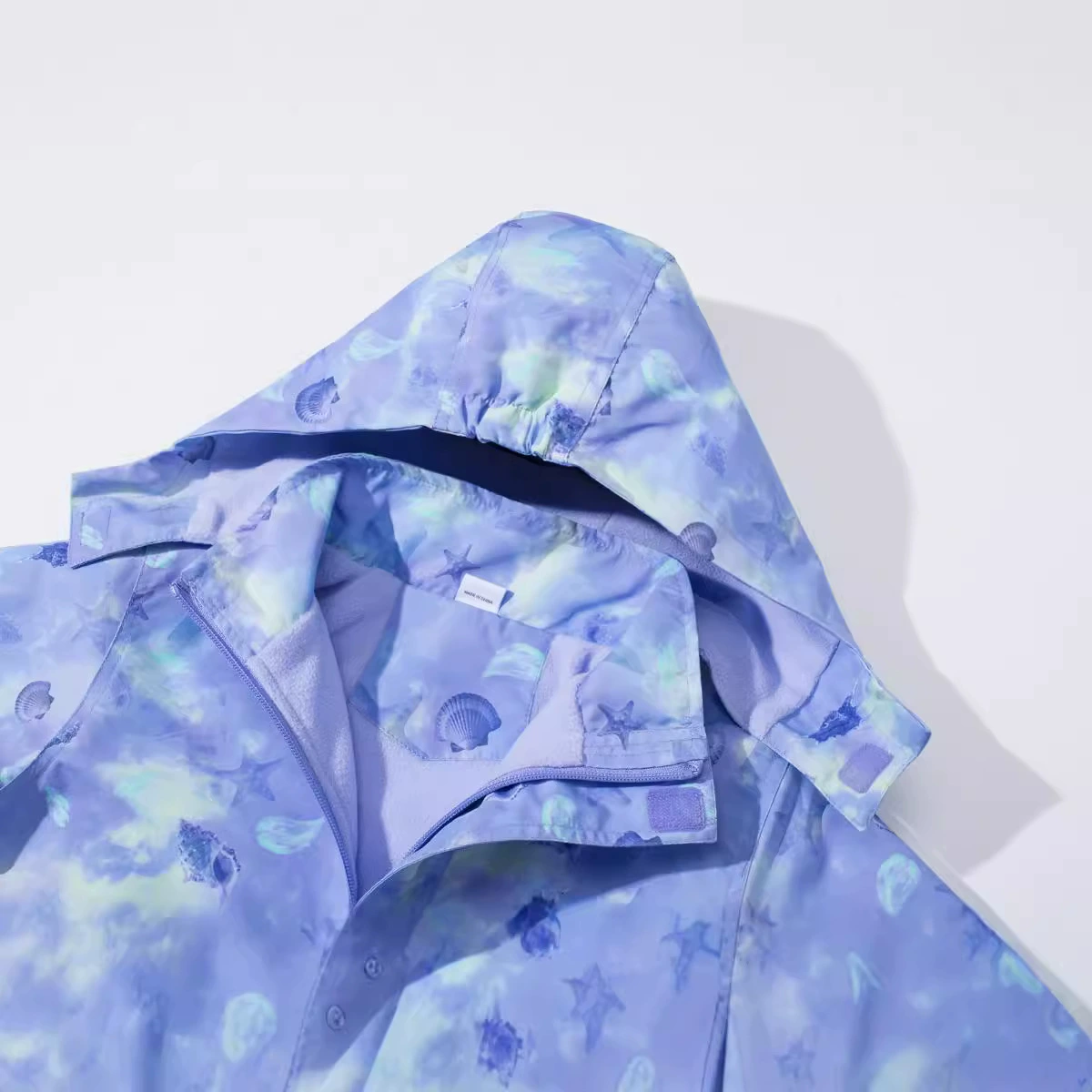 Travel keep warm jacket, waterproof trench coat, for teenagers, gradient