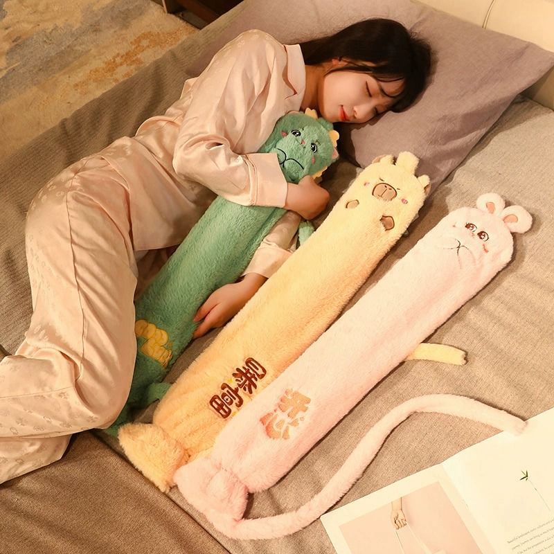 따뜻한 물 가방 슈퍼 롱 스트립 따뜻한 물 가방 채우기 물 따뜻한 발 및 따뜻한 퀼트 소녀 슈퍼 롱 스트립 따뜻한 물 가방