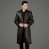 6777 brown single leather
