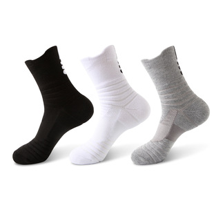Elite socks basketball socks men's thickened socks towel bottom deodorant quick-drying running socks outdoor sports socks