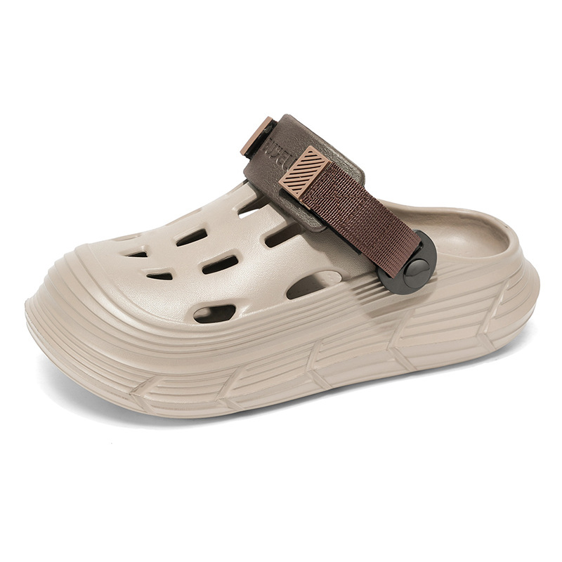 Nuevos zapatos para hombres de verano, zapatos casuales de retroceso, zapatillas de playa antideslizantes para parejas al aire libre.