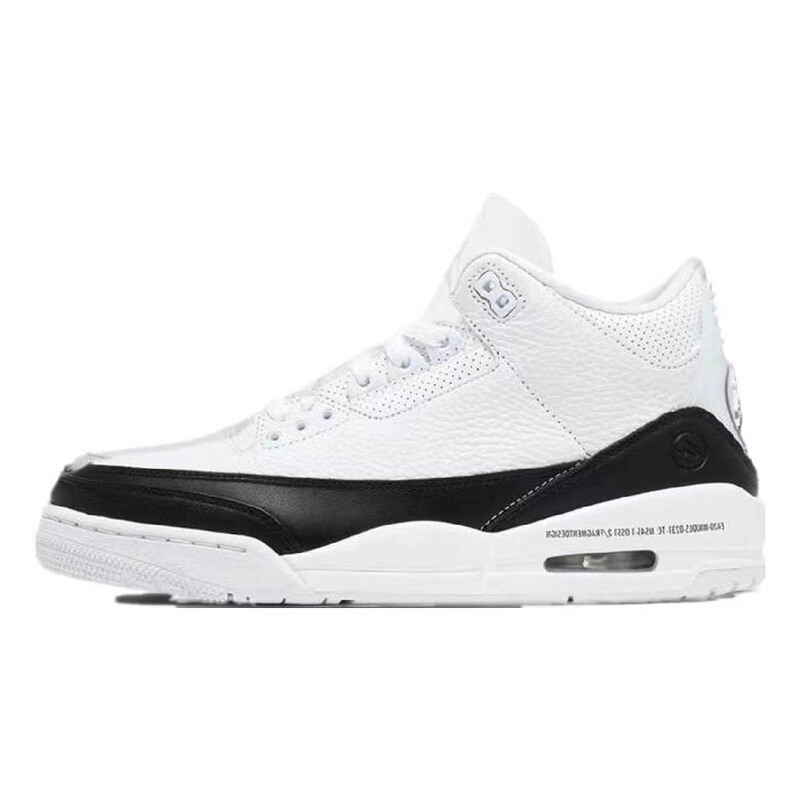 莆田靴工場国境を越えた直接供給 aj3 藤原ヒロシ ホワイトセメント ホワイトキャット クロワッサン 3 男女兼用カジュアルバスケットボールシューズ|undefined
