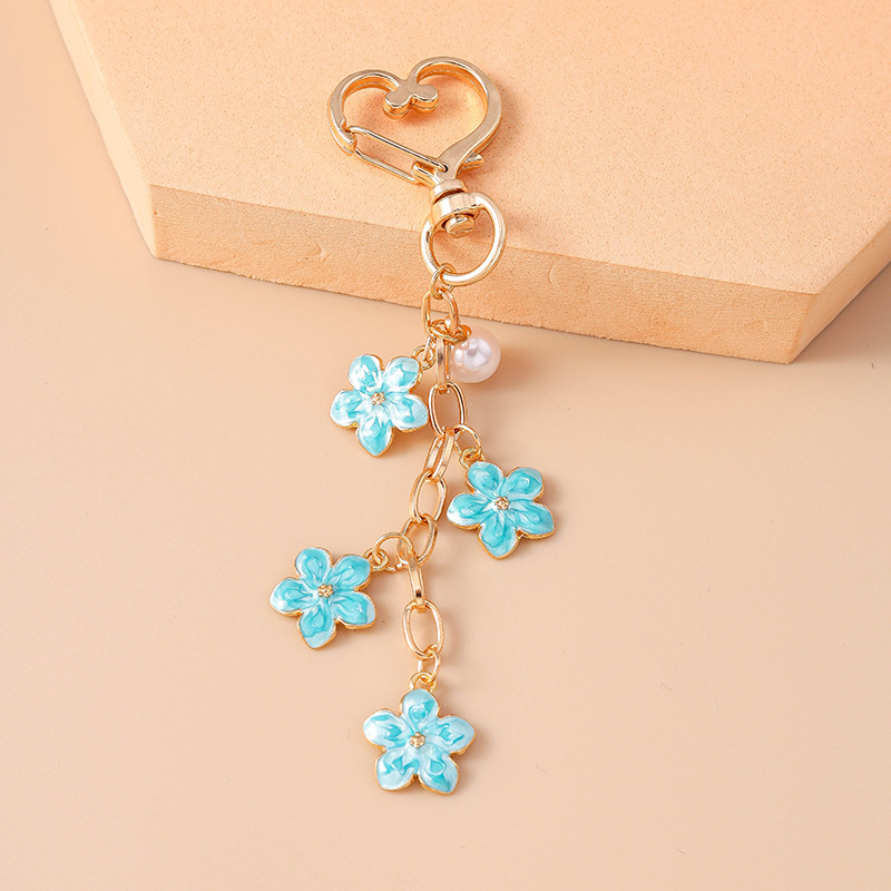 12g Weight Spring Ring Trigger Clasp Closure Clasp Closure Type Bag Pendant, Keychain Classification 1 Piece Quantity Daily, Street Occasion Alloy Material Flower Pattern Women's Gender Cute, Modern Style, Classic Style Style 1 Piece Cute Modern Style Classic Style Flower Alloy Women's Spring Ring Trigger Clasp Closure Bag Pendant Keychain 9