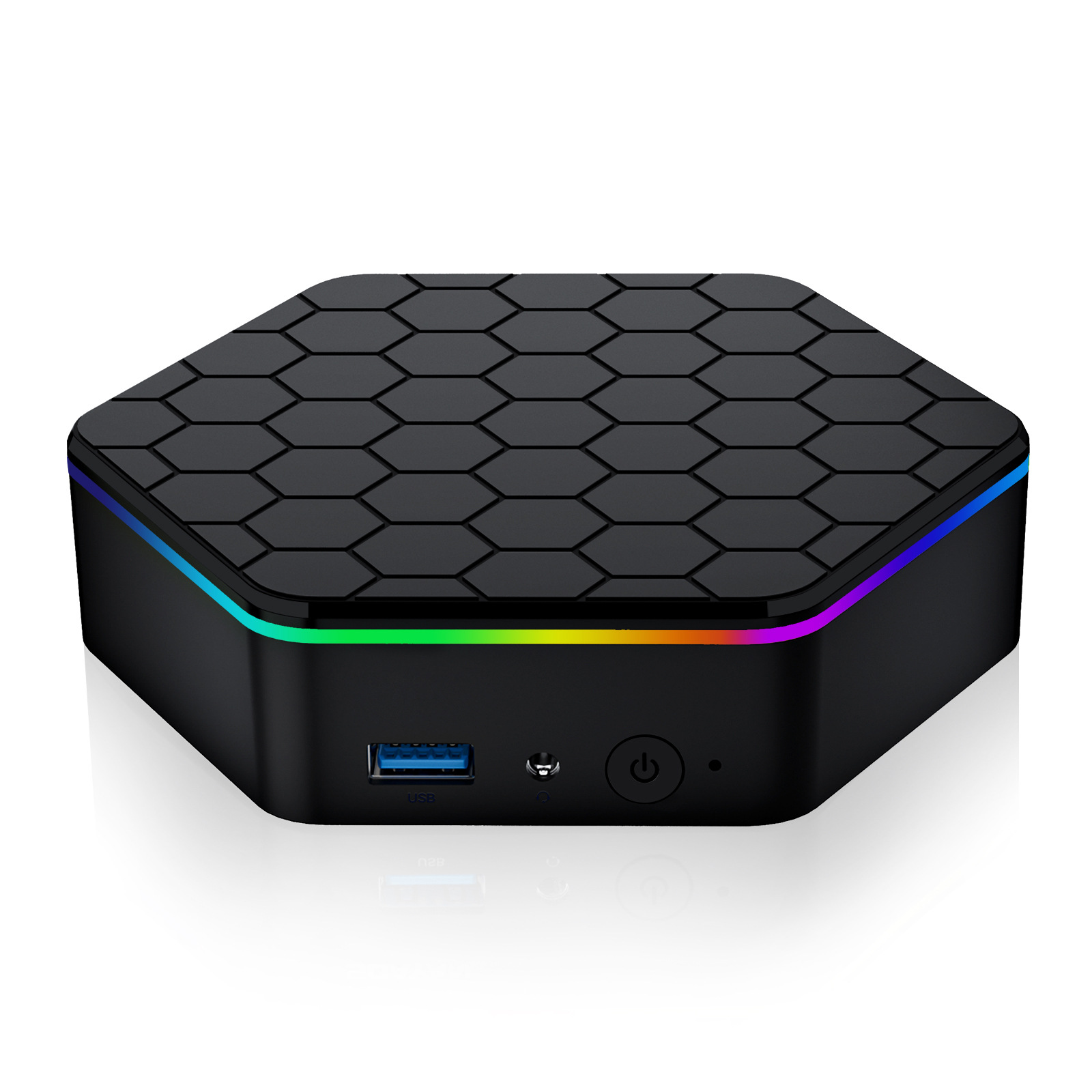 Alder Lake-迷你电脑小主机准系统minipc雷电4全功能TypeC云终端