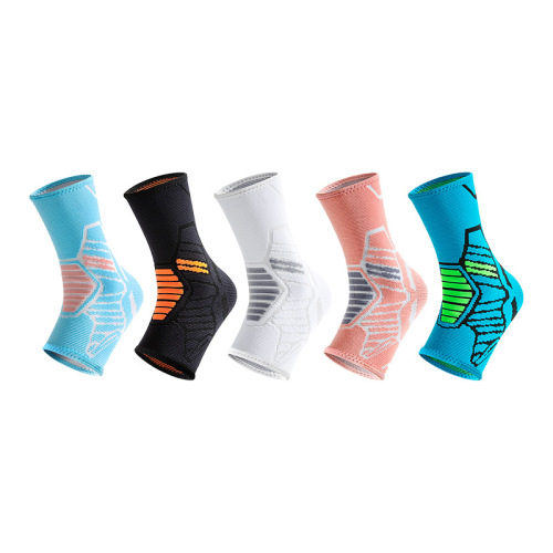 Nylon knitted outdoor running and dance ankle brace Breathable elastic pressurized basketball fitness protection sports ankle brace