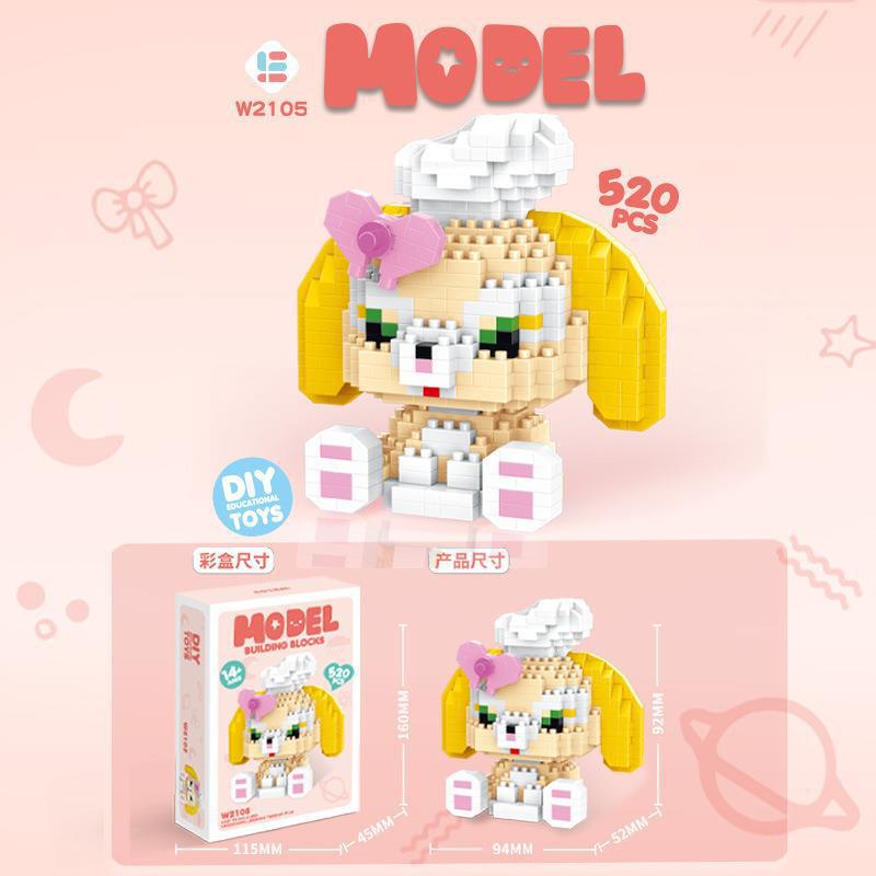 国境を越えた互換性のあるレゴマイクロ粒子ブラインドボックスクリスマス漫画フィギュアビルディングブロック教育玩具卸売ギフト|undefined