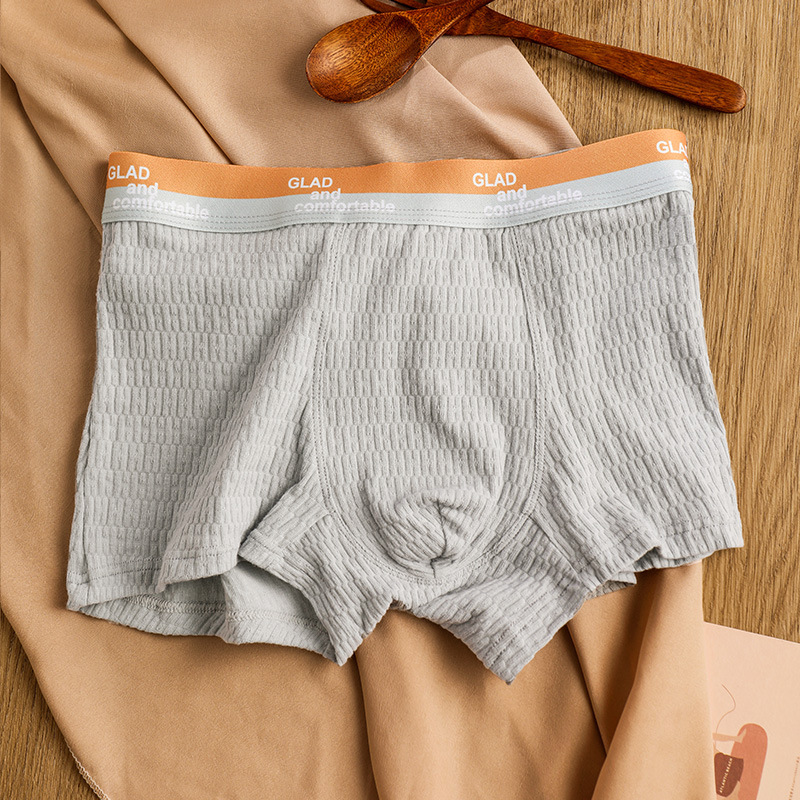 Ropa interior de los hombres bebé algodón antibacteriano entrepierna Boxer shorts algodón juventud transpirable Boxer shorts cabeza niños ropa interior