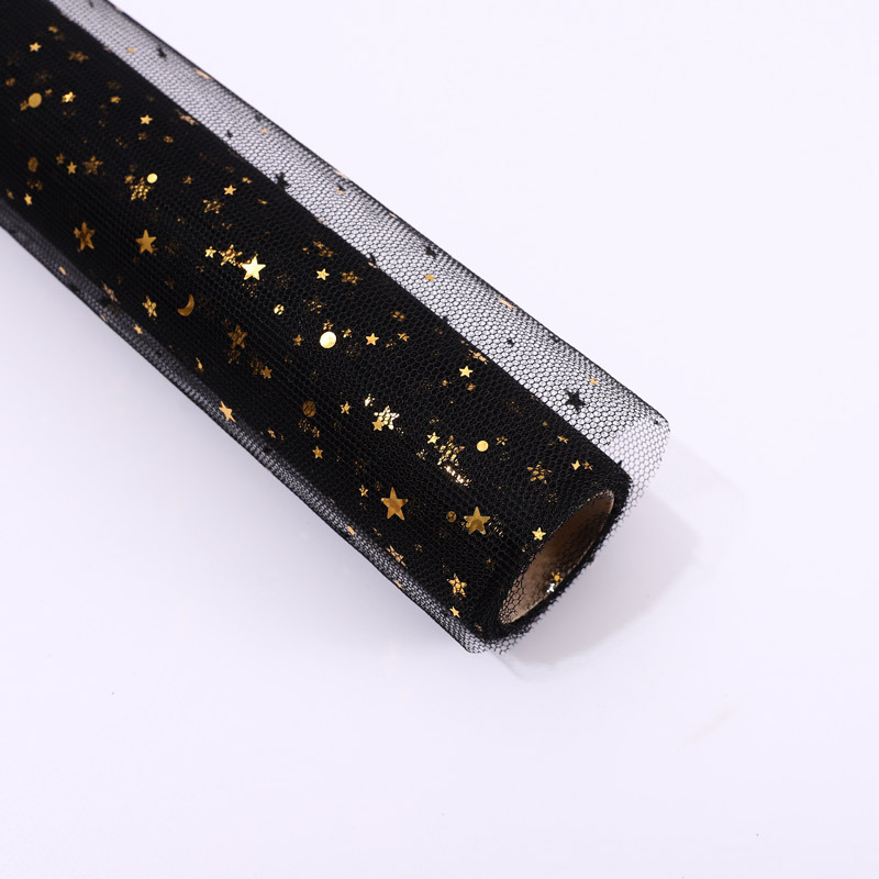 Diosa Festival de malla estrella Luna hilo estrella hilo Lollipop bouquet DIY bolsa flor papel forma hilo flor embalaje al por mayor