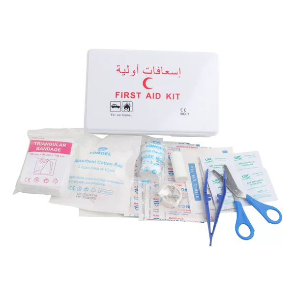 Middle East Best-Selling First Aid Box Outdoor Travel Home Car Emergency Medical Kit Plastic First Aid Box