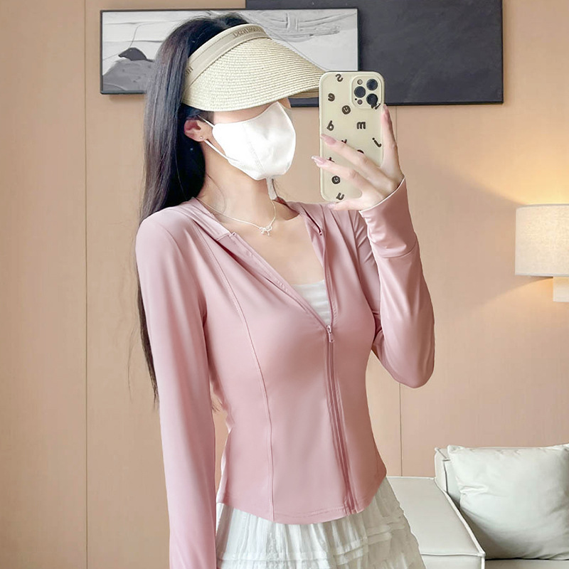 Carefully Selected Quality Sun Protection Clothing for Women in Summer New Sun Protection Upf50+ Anti-Uv Breathable Air-Conditioned Cardigan Outer Wear