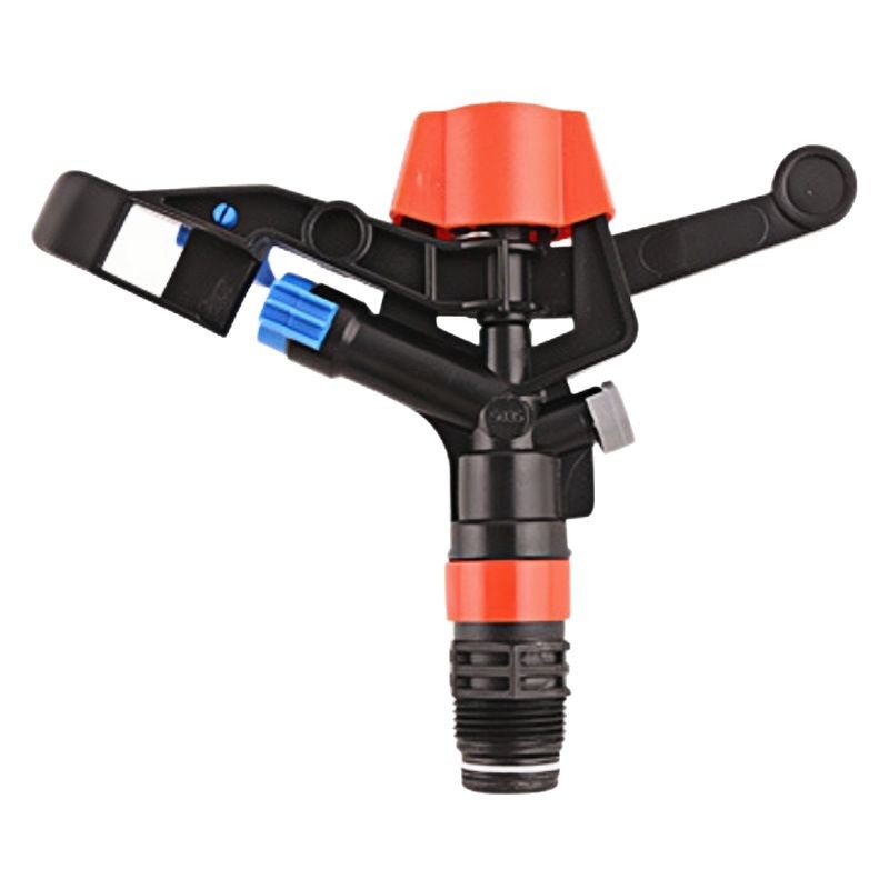 boquilla de brazo oscilante de plástico no ajustable de 6 puntos rotación de 360 grados controllable jardín de césped agrícola rociador de enfriamiento rociador