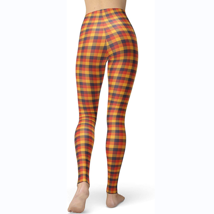 Abbigliamento da donna multicolore stampato slim fit fianchi sollevamento snellente grandi dimensioni corsa yoga fitness leggings_voghion.com