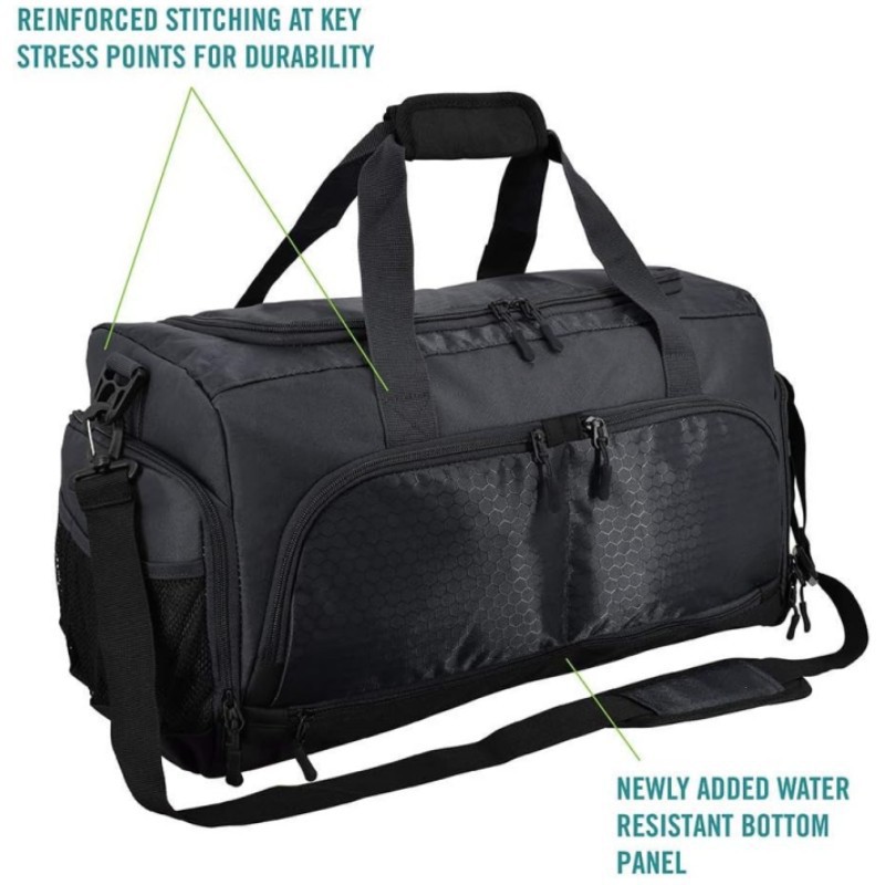 Spot bolsa de fitness de boca de rejilla múltiple bolsa de zapatos independiente capa de aislamiento bolsa de viaje de separación seca y húmeda bolsa de yoga bolsa de natación impermeable