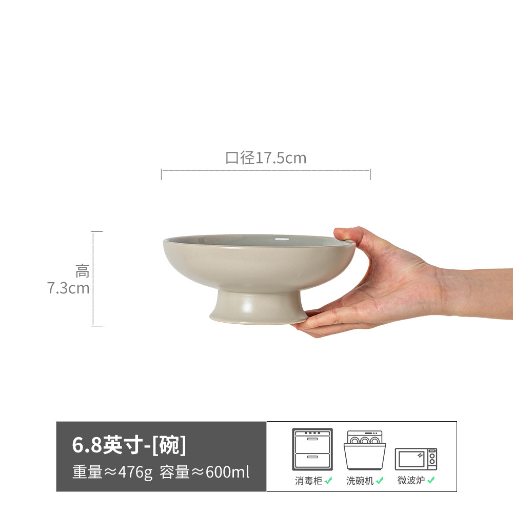 Cubilete de estilo japonés tazón de postre vintage tazón de aperitivo plato de restaurante plato de aperitivo tazón de desayuno al por mayor