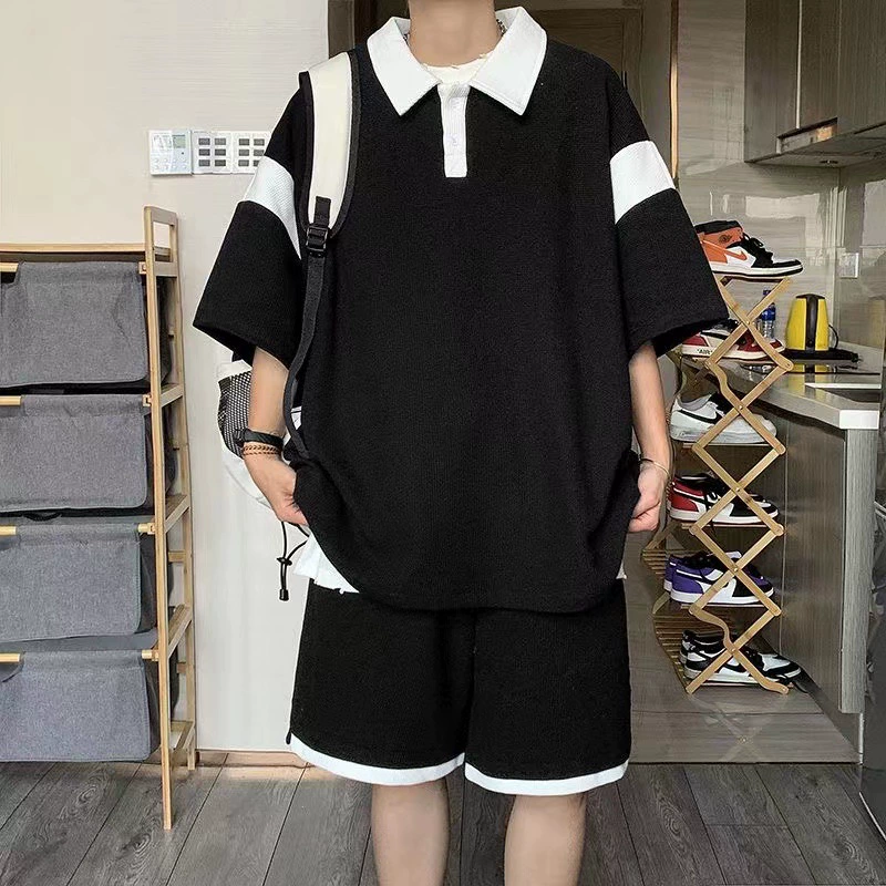 Летняя дышащая comfortable ткань? set? polo? мужской стиль