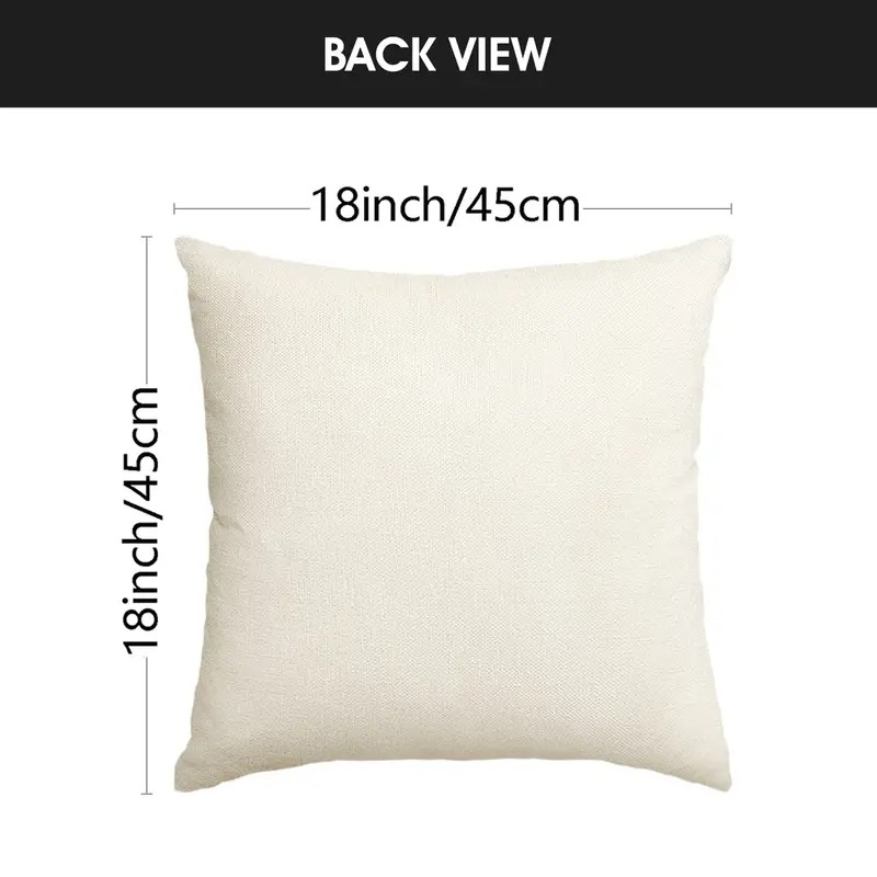 Funda de Almohada con Estampado de Lino, Verde, para Cojín de Sofá, Decoración de Sala de Estar, para Amazon y Temu