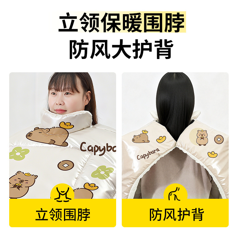【钢化膜防暴雨】电动车挡风被冬季加绒加厚防水电瓶摩托车冬天|undefined