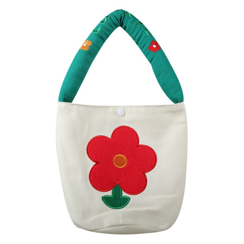 Осенняя новая корейская детская сумка милые цветы