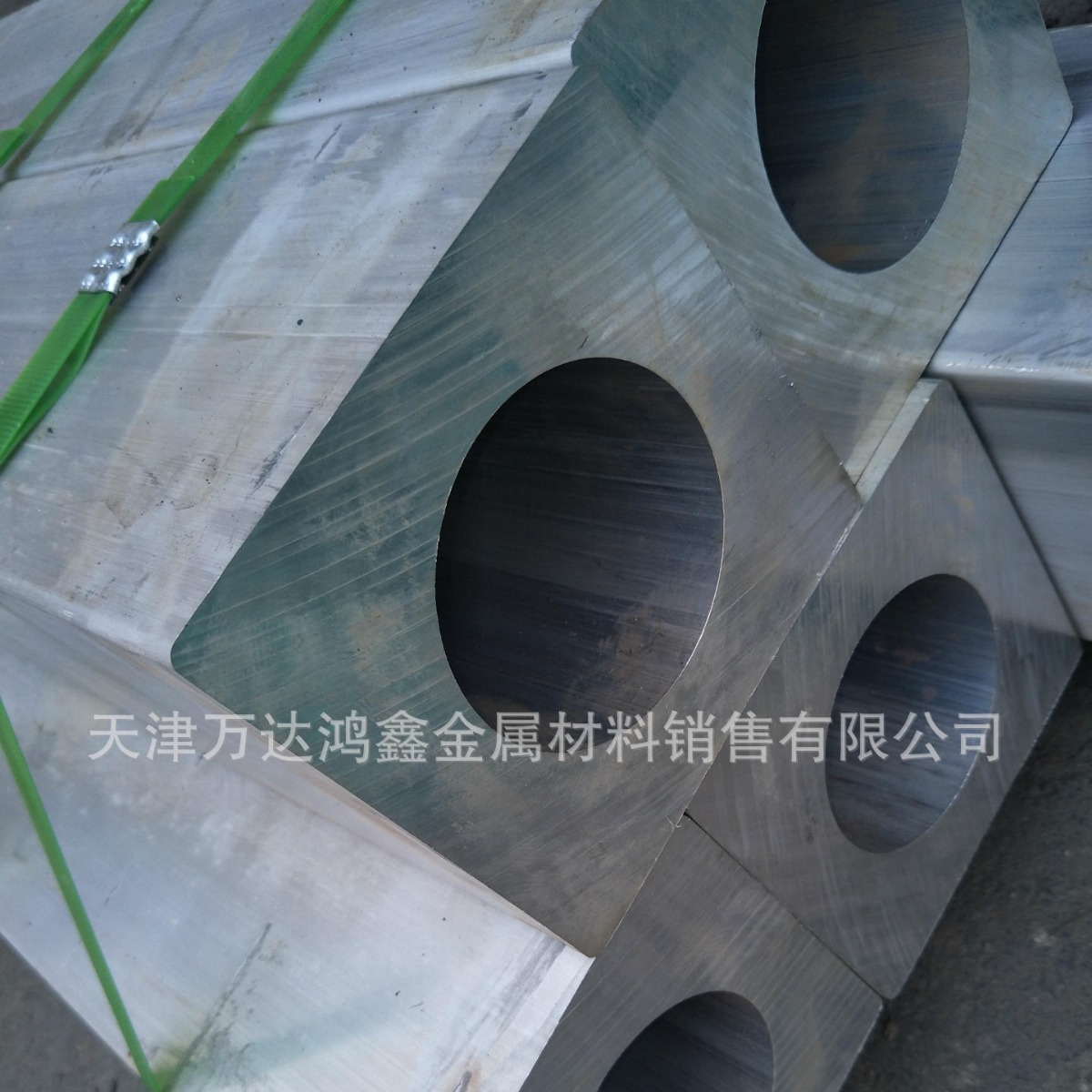 天津6061厚壁无缝铝管厂家，炒茶设备用厚壁铝合金管，外方内圆铝