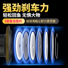 Kemailon fishing reel metal CNC crank handle metal line cup fishing reel Luya wheel screw-in spinning wheel