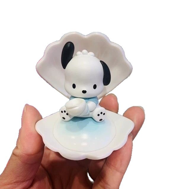 조개 모양 받침 바다 테마 랜덤 피규어 책상 장식 생일 선물