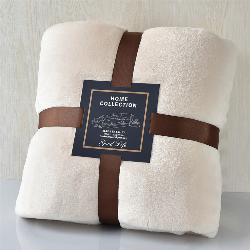Flannel Throw Blanket Fleece Warm Winter Thermal Blanket Bed