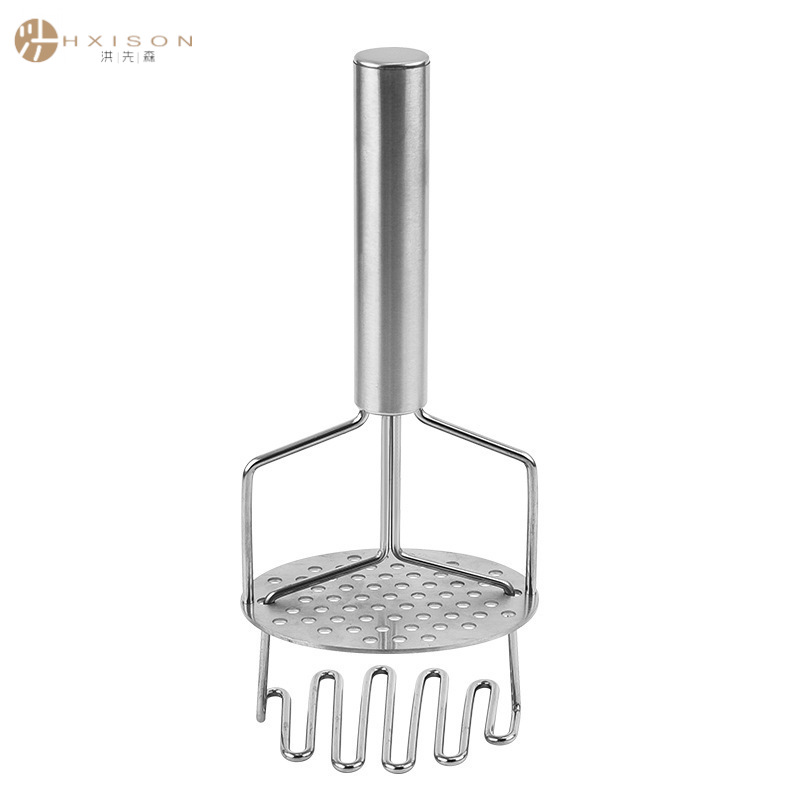 430 Stainless Steel Potato Press Manual Potato Press Household Sweet Potato Crusher Potato Masher Masher