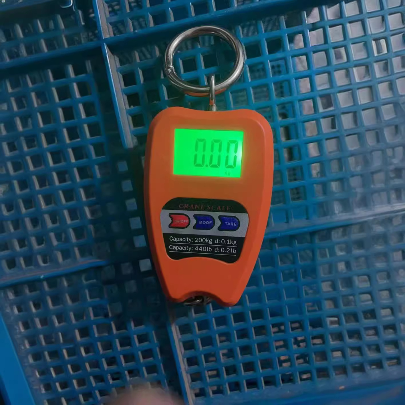 2023 báscula electrónica báscula de suspensión báscula gancho báscula de equipaje 200 kg