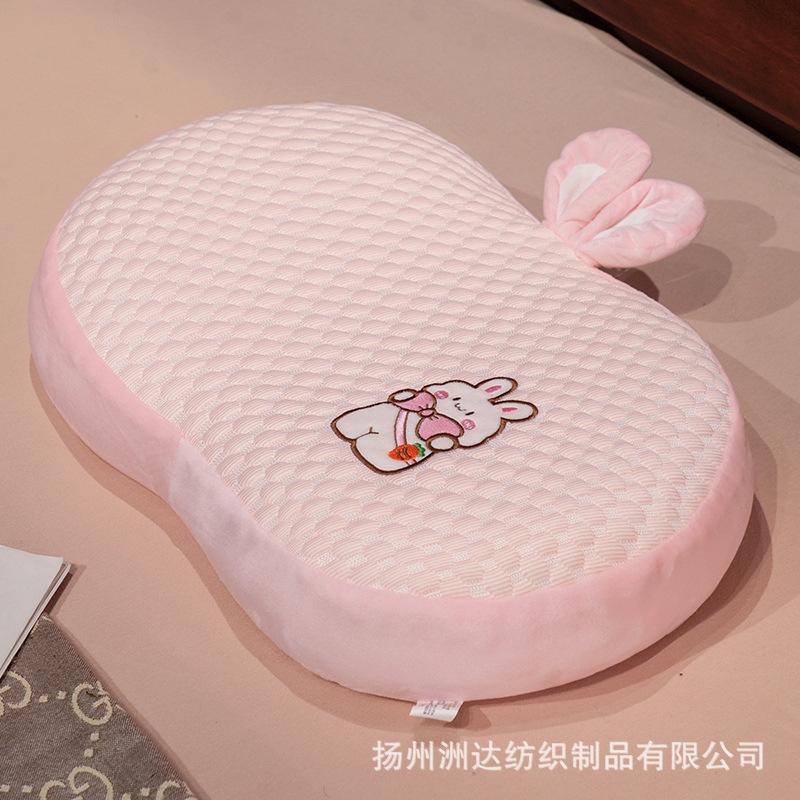 Almohada Lumbar de Espuma Viscoelástica y Seda de Hielo para Oficina