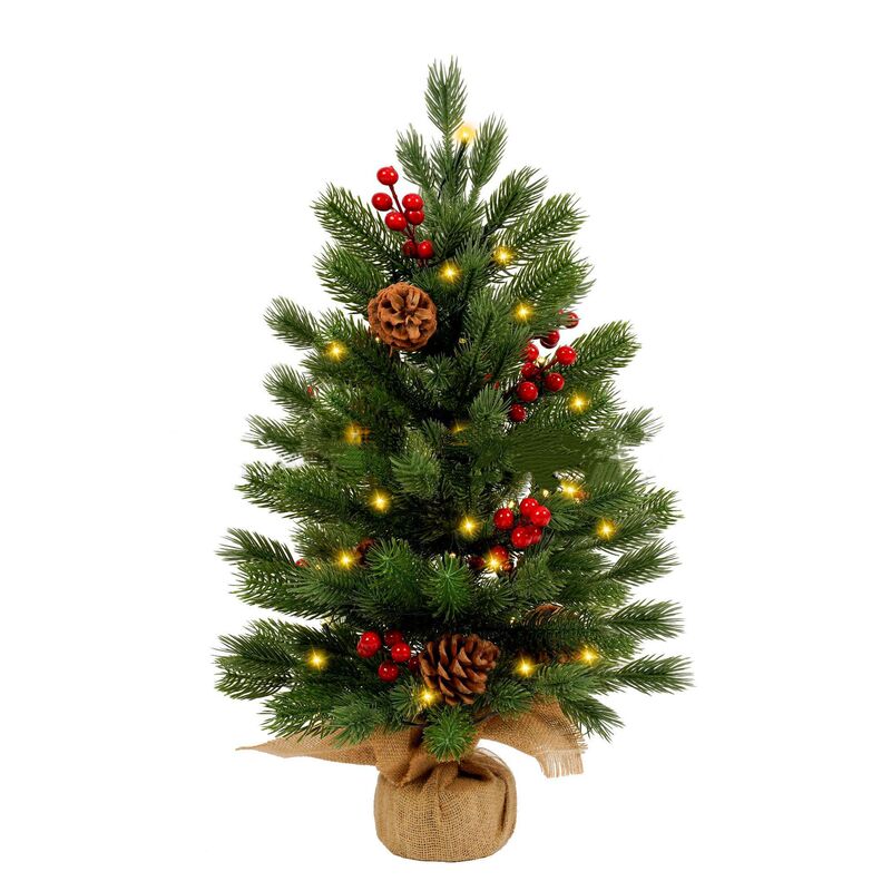Factory new in stock 45CM small Christmas tree desktop ornaments home Christmas decorations environmental simulation tree