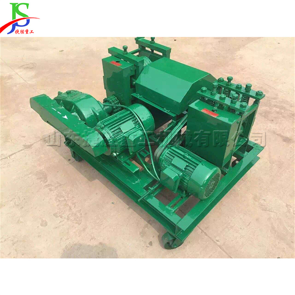 equipos de endireccionamiento de barra de acero desechados endireccionador de tuberías metálicas de construcción endireccionador de barra de acero cabeza de material equipo de endireccionamiento de doble motor