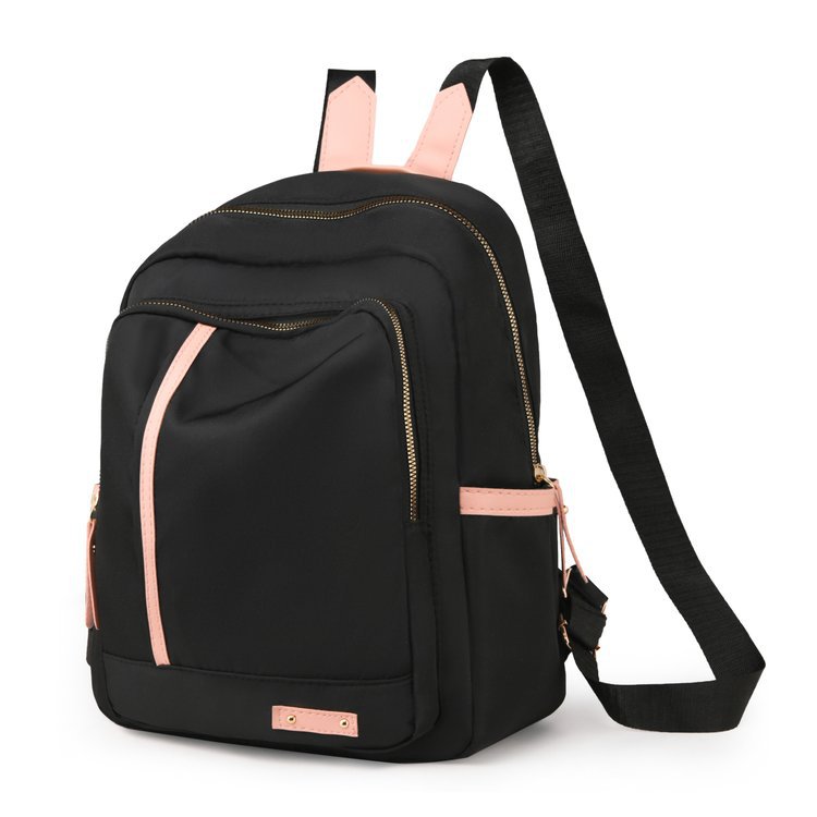 Nueva mochila de tela Oxford para mujer, versión coreana de gran capacidad, mochila de estilo universitario salvaje, bolsa de viaje ligera impermeable