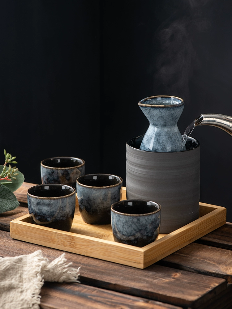 Японское сакэ с керамическим ликером-стакан для шочу