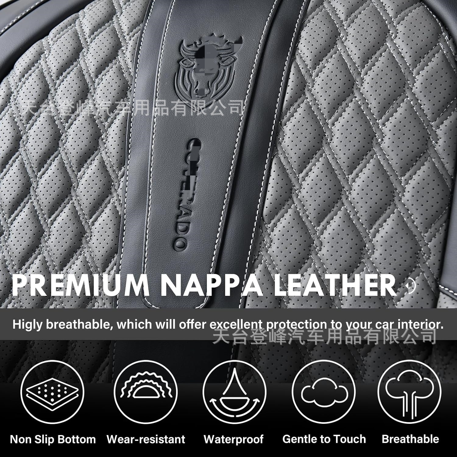 Car Leather Seat Covers Are Suitable for Most Sedans, Suvs, Pickup Trucks, Tacoma, Toyota Hilux, Ford 150
