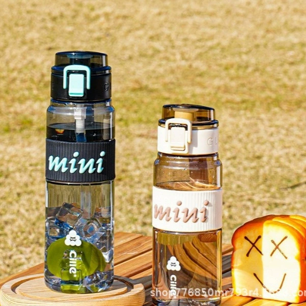 Summer new Hero Water Cup Tritan food grade high -temperature -resistant rope band straw straw student plastic cup