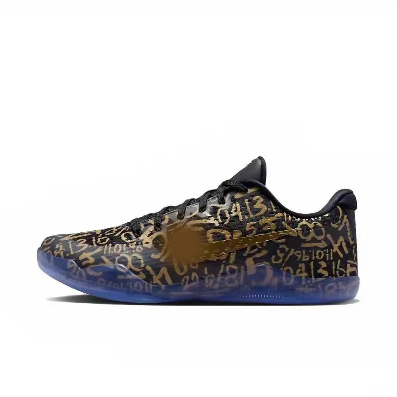 Putian cross-border original IM4260 star basketball shoes Kobe 11 Elite black and gold low-top practical basketball shoes for men and women Putian cross-border original IM4260 star basketball shoes Kobe 11 Elite black and gold low-top practical basketball shoes for men and women
