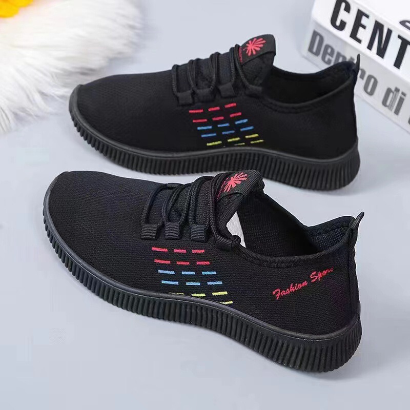 Factory New Women's Shoes Lightweight Breathable Mother Shoes Comfortable All-match Fashion Sports Women's Shoes Casual Walking Shoes