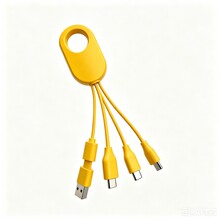 钥匙扣数据线一拖三四五充电钱多功能多合一手机充电线5V3A快充