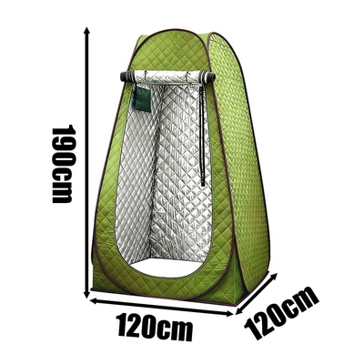 tent for outdoor and home — Avtomobil dam çadırları - thickened-and-padded-single-person-green-single-person-1212-19m