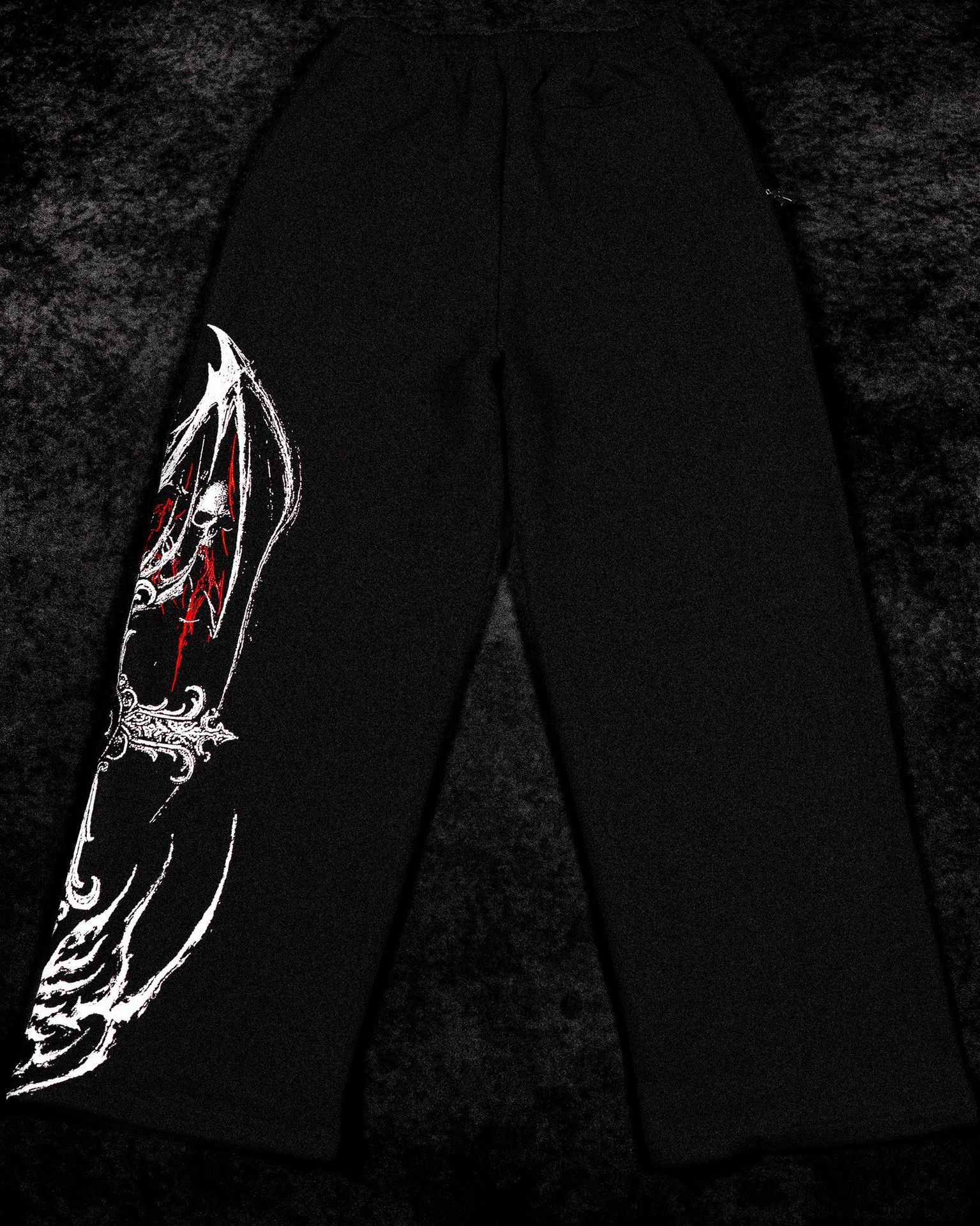 Breathedivinity American-style Trendy Men's Sports Pants, Jogging, Fitness, Printed Casual Straight-leg Trousers 008_viptrois.com