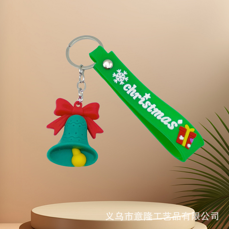 卡通圣诞系列钥匙扣新年圣诞节可爱立体公仔圣诞树挂件小礼品批发|undefined