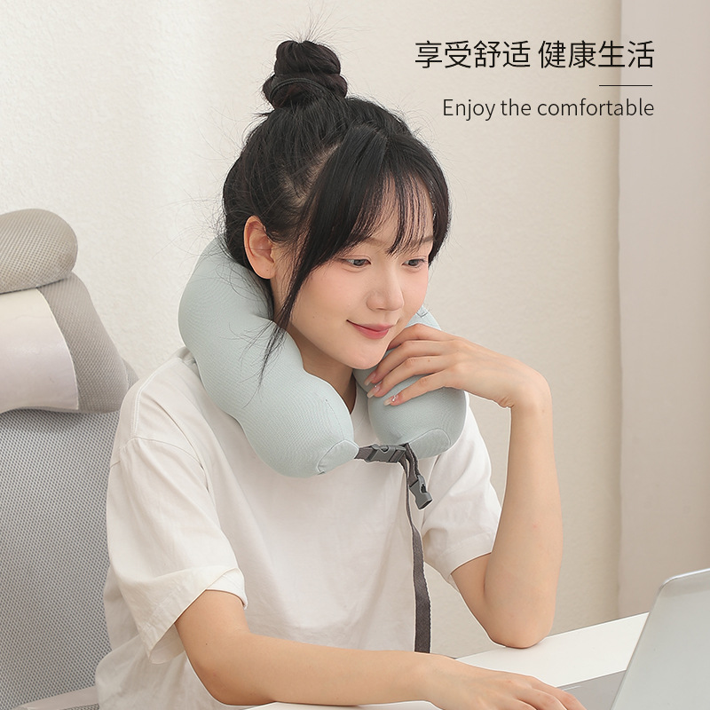 U-shaped pillow neck pillow office student nap U-shaped pillow neck pillow memory foam neck pillow aircraft pillow wholesale